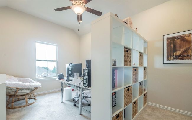 Bedroom #2 upstairs which is currently being utilized as an office. | Image 19