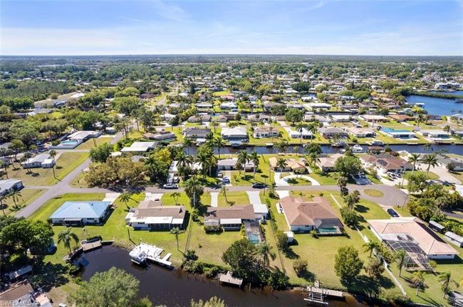 Drone / aerial view featuring a residential view and a water view | Image 26