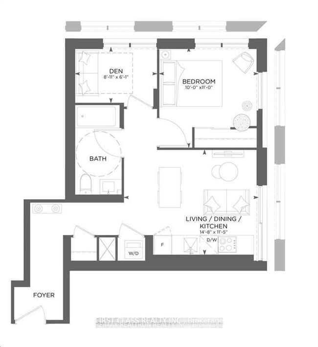5006 - 252 Church St, Condo with 2 bedrooms, 1 bathrooms and null parking in Toronto ON | Image 17