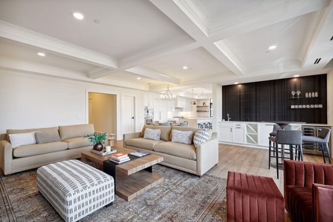 A stunning wet bar anchors the other end of the living room | Image 6