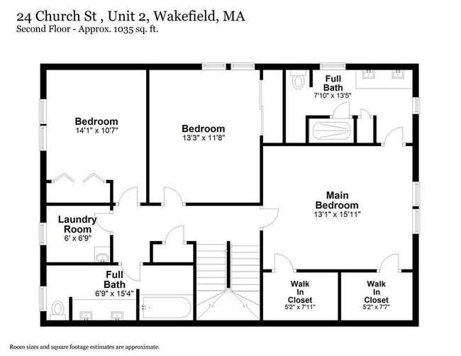 2 - 24 Church St, House attached with 4 bedrooms, 4 bathrooms and 2 parking in Wakefield MA | Image 32