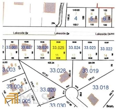 LOT-11 - 0 Lakeside Drive, Home with 0 bedrooms, 0 bathrooms and null parking in Eufaula AL | Image 1