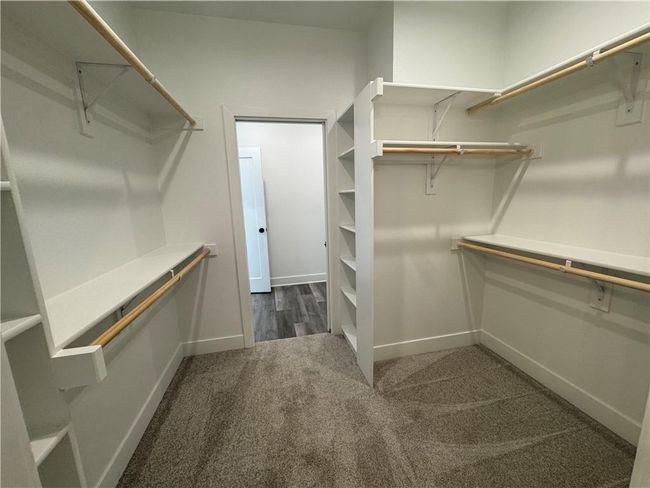 Spacious closet featuring carpet floors | Image 22