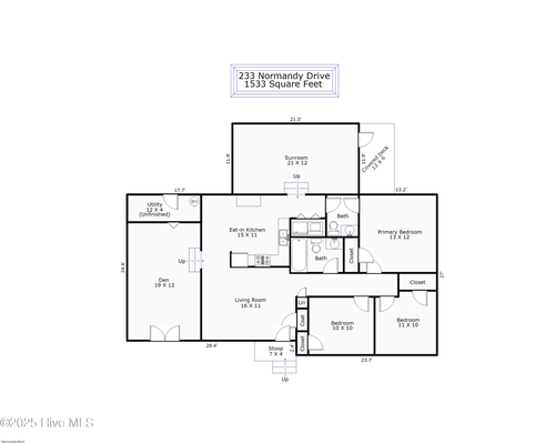 233 Normandy Dr, Wilmington, NC, 28412-7920 | Card Image