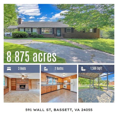591 Wall Street St, Bassett, VA, 24055 | Card Image