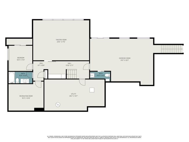 8069 Ella Terrace Ct, House other with 5 bedrooms, 7 bathrooms and null parking in Rockford MI | Image 82