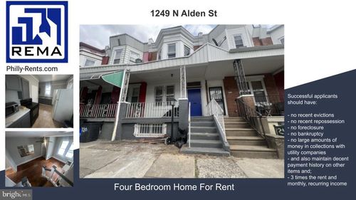 1249 Alden Street, PHILADELPHIA, PA, 19131 | Card Image