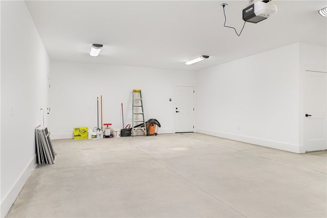 Two car garage with storage closet. | Image 44