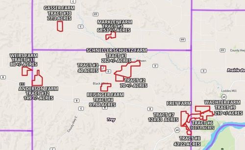 1350 Acres Hwy 60, TROY, WI, 53583 | Card Image