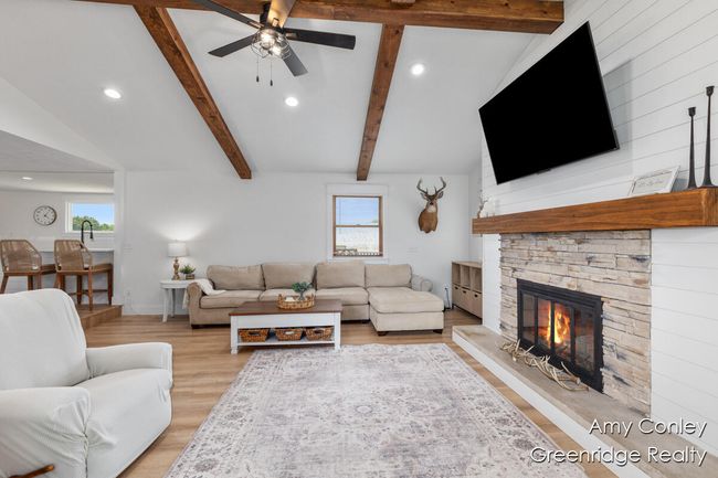 LIVING ROOM - WOOD FIREPLACE | Image 19