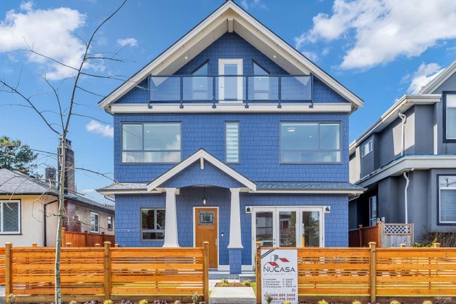 5751 Sophia Street, Home with 3 bedrooms, 4 bathrooms and 1 parking in Vancouver BC | Image 1