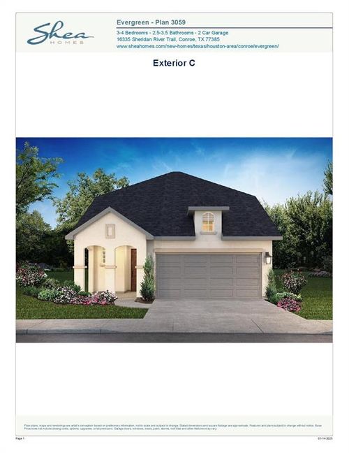 16315 Placid Stream Street, Conroe, TX, 77302 | Card Image