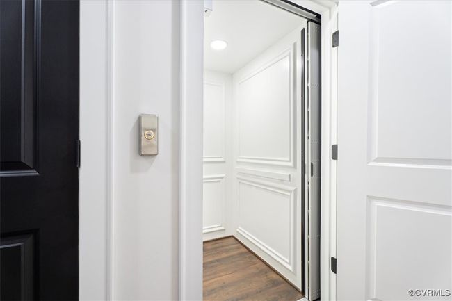 Details featuring wood finished floors and recessed lighting | Image 9