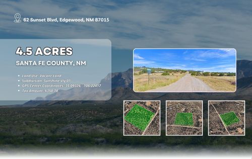62 Sunset Blvd, Edgewood, NM, 87015-8716 | Card Image