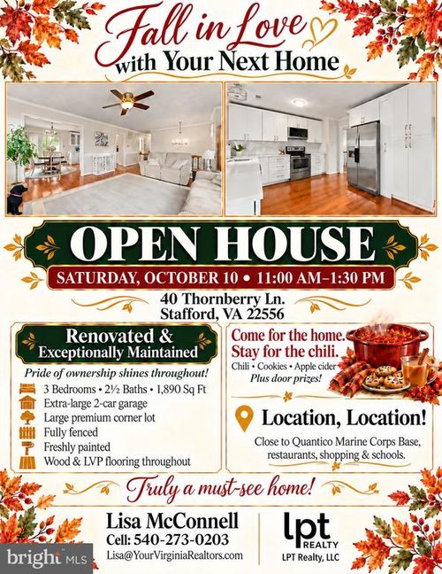 40 Thornberry Ln, STAFFORD, VA, 22556-8003 | Card Image