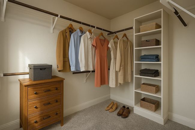 Walk in closet with carpet | Image 17
