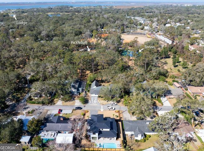 616 Neptune Way, House other with 6 bedrooms, 5 bathrooms and 4 parking in St Simons Island GA | Image 45
