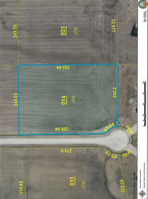 4612 Kay Lynn Lot 14 Drive, Pocahontas, IL, 62275 | Card Image