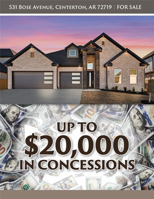 531 Bose Ave, Centerton, AR, 72719-6110 | Card Image