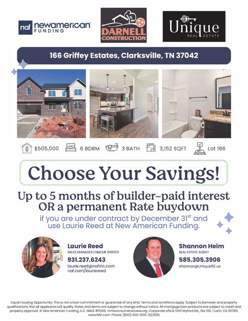 166 Griffey Estates, Clarksville, TN, 37042 | Card Image