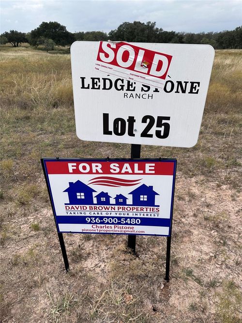 Lot 25 Ledge Stone Lane, Blanket, TX, 76432 | Card Image