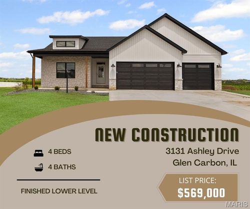 3131 Ashley Dr, Glen Carbon, IL, 62034-3004 | Card Image