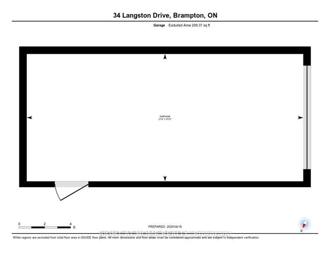 34 Langston Dr, House attached with 5 bedrooms, 3 bathrooms and 2 parking in Brampton ON | Image 50