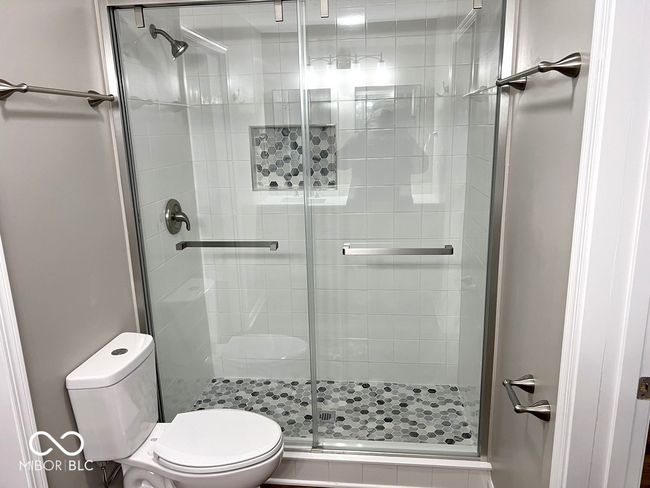 Brand new ceramic tile full shower stall in Primary suite | Image 20