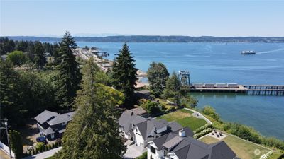 Proximity to Old Town Mukilteo and Ferry shown in this photo from just above Harbor's Edge. | Image 3