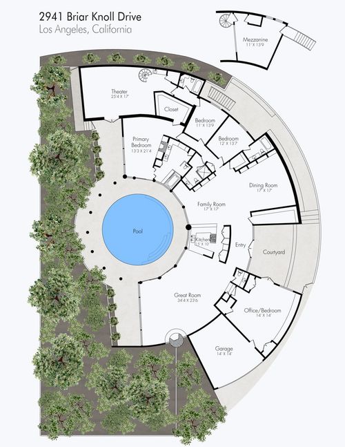 2941 Briar Knoll Dr, Los Angeles, CA, 90046-1122 | Card Image