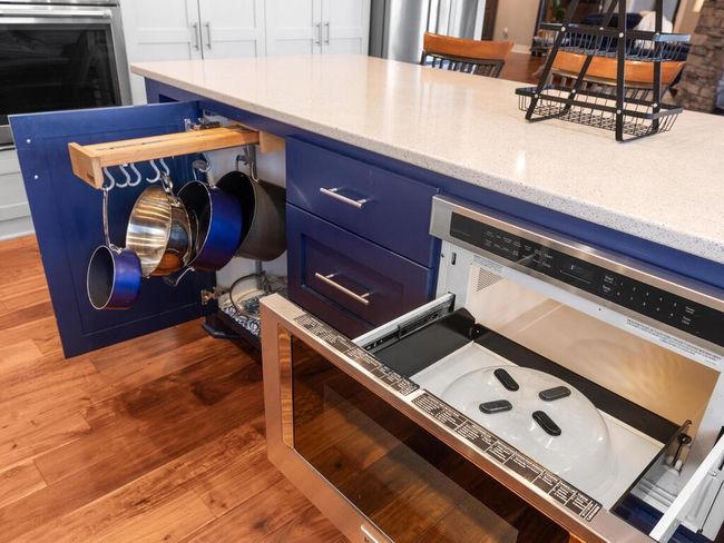 rollout cabinet for pos and pans -drawer microwave | Image 26