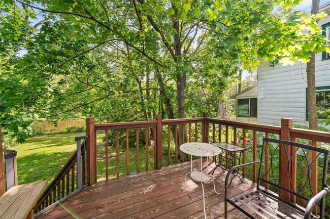 Wooden deck with a yard | Image 17