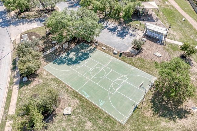 Bird's eye view of basketball/pickleball court | Image 39