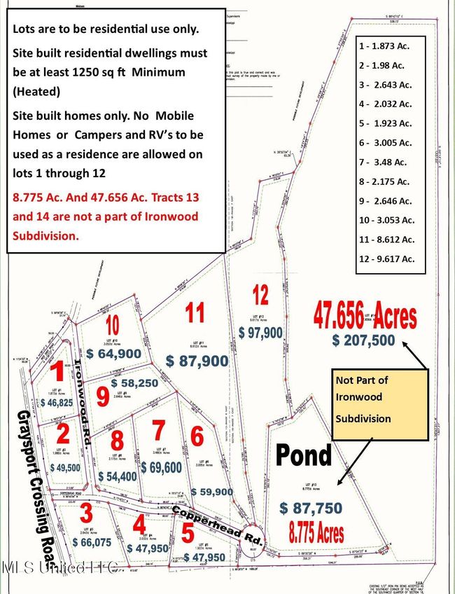 Ironwood Survey Plat -- | Image 11