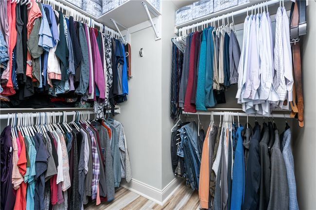 Walk in closet in primary bedroom | Image 21