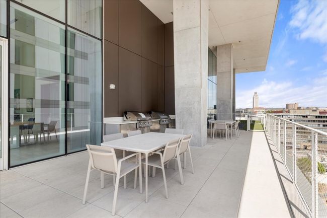 AMENITIES. Elevated amenity deck on the tenth floor includes: Covered Lap Pool, Outdoor Cooking & Dining, Fire Pit Lounge, Sauna, Hot & Cold Plunge Pool, Exercise Facility, Dog Park w/ Washing Station, Conference Room / Private Dining, Club Room w/ Kitchen. Ground floor amenities include 24/7 Concierge, Lobby and two (2) retail spaces. | Image 33