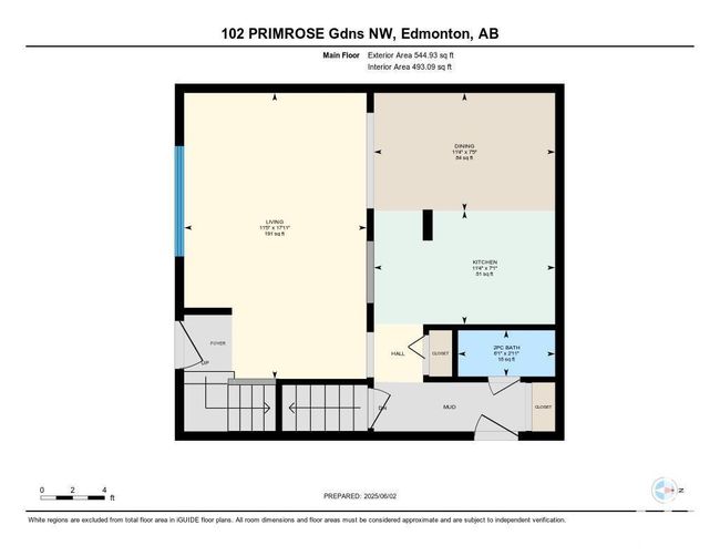 102 Primrose Gdns Nw, Townhouse with 3 bedrooms, 2 bathrooms and null parking in Edmonton AB | Image 27