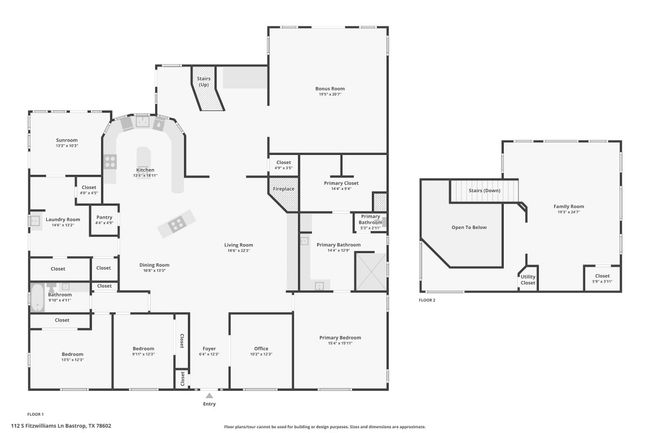 112 S Fitzwilliams Ln, House other with 3 bedrooms, 3 bathrooms and null parking in Bastrop TX | Image 25