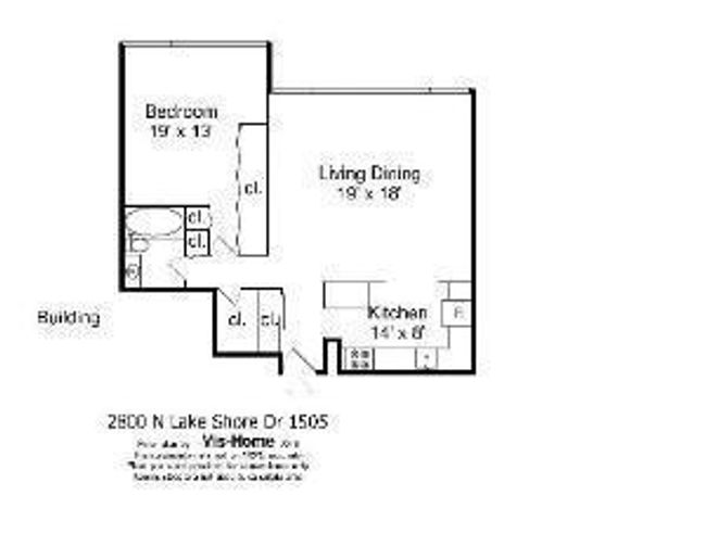 APT-1505 - 2800 N Lake Shore Dr, Home with 1 bedrooms, 1 bathrooms and null parking in CHICAGO IL | Image 19