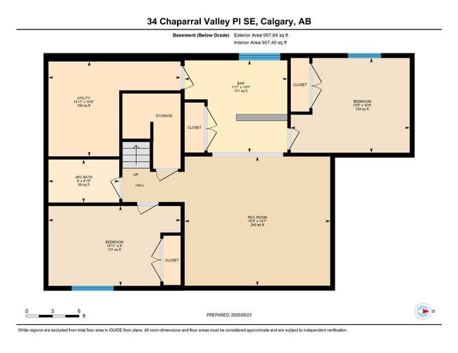 34 Chaparral Valley Place Se, House other with 5 bedrooms, 4 bathrooms and 4 parking in Calgary AB | Image 42