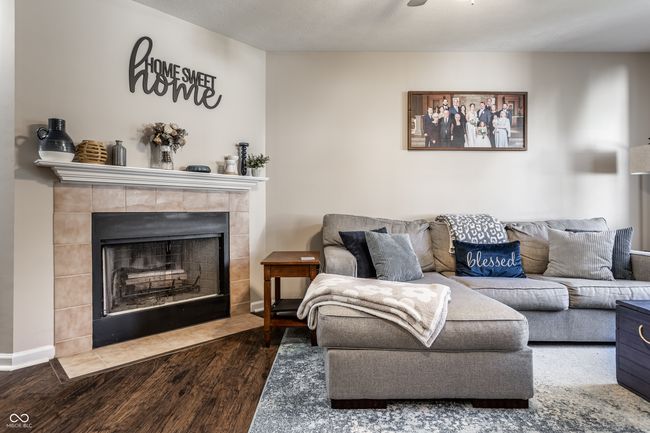 Another view of the Family Room with gas starter fireplace and lots of room to relax. | Image 6