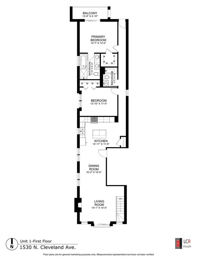 APT-1 - 1530 N Cleveland Ave, Home with 3 bedrooms, 3 bathrooms and 1 parking in CHICAGO IL | Image 19