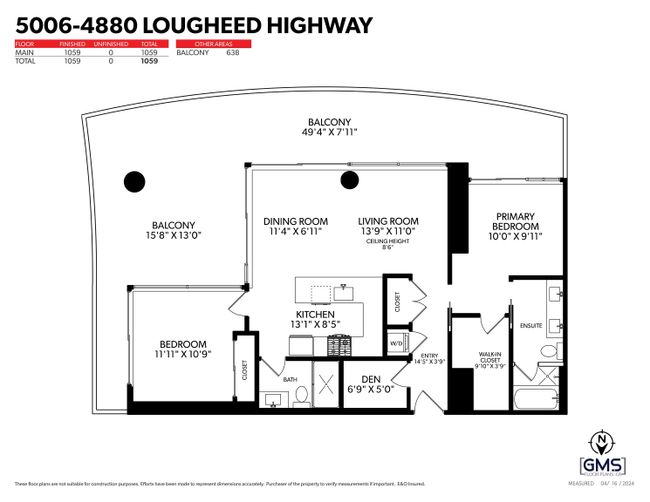 5006 - 4880 Lougheed Highway, Condo with 2 bedrooms, 2 bathrooms and 1 parking in Burnaby BC | Image 30