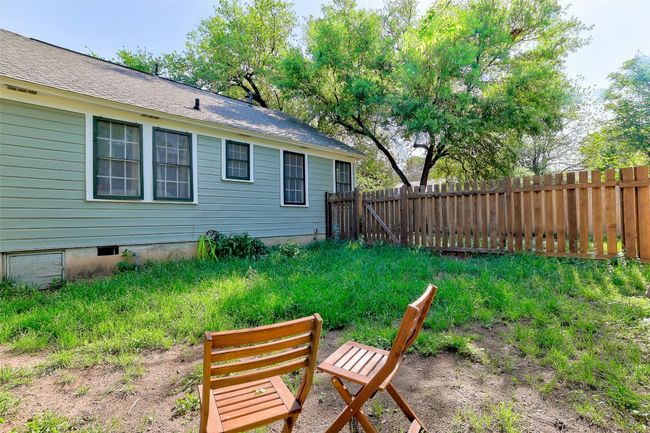 View of yard featuring fence | Image 25