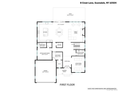 8 Crest Ln, Scarsdale, NY, 10583-7504 | Card Image