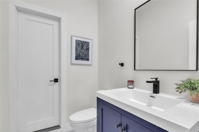 Bathroom with vanity and toilet | Image 7