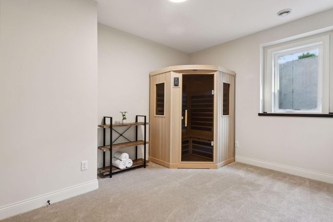Lower Level Bedroom currently used as Sauna Room | Image 47