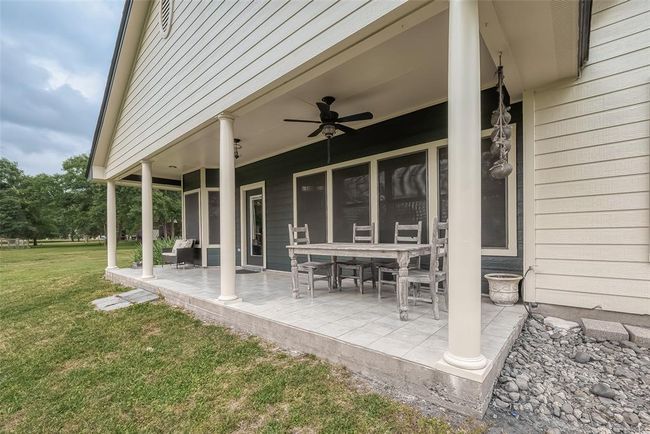 Rear back patio is perfect for watching the deer! | Image 41