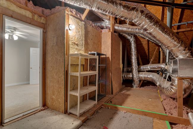 View of unfinished attic | Image 30