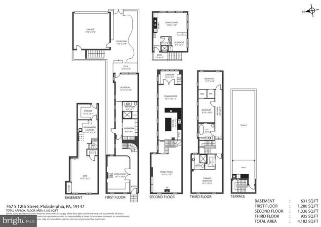767 S 12 Th St, Townhouse with 5 bedrooms, 4 bathrooms and null parking in PHILADELPHIA PA | Image 56